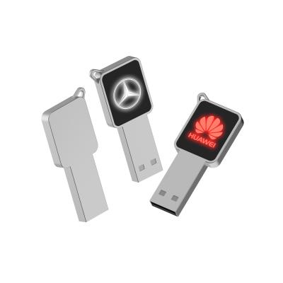 China High Speed USB Flash Drive With Metal/Plastic Body LED Light Shine When Working for sale