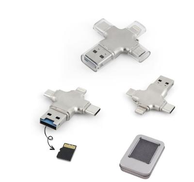 China 4 In One Type C OTG USB Flash Drives 2.0 3.0 30MB/S For Android Phone for sale