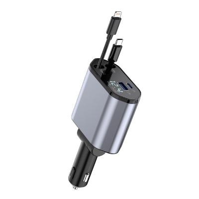 China USB-C Output 5V/3A Fast Car Charger For 12-24V Rated Voltage Input for sale