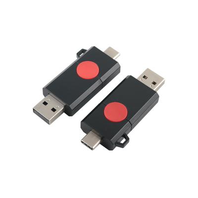 China USB 3.0 And Type C Flash Drives with Plastic Graded A Flash and Customized Logo for sale