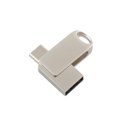 China Windows Compatible Metal USB Type C Flash Drive with Rapid Data Transfer and Full Memory for sale