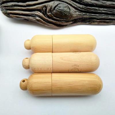 Cina Il usb di bambù cilindrico 256GB attacca le chiavette USB di legno su ordinazione per i fotografi in vendita