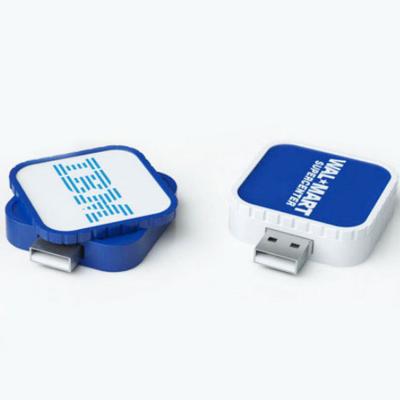 China Plastic waterdicht Draaiusb-station Usb 3,0 Geheugenstok 256GB 32GB Te koop