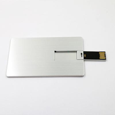 Cina Il flash del UDP della chiavetta USB 16GB 32GB della carta di credito del metallo 2,0 scheggia la memoria completa in vendita