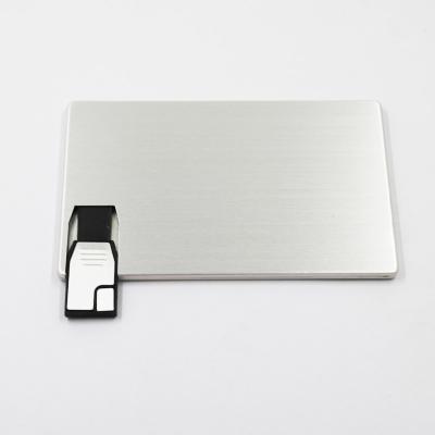 China Vara feita sob encomenda 2,0 128GB 256GB de Logo Credit Card Sized Usb da cópia impermeável à venda