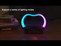 Wireless Charger With Colored Lights And Blue-Tooth Speaker Fast Charger