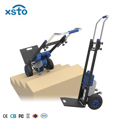 China China CE Quality ZW4170D Lithium-ion Hand Truck Power Motorized Hand Truck STEEL Operated Stair Climber for sale