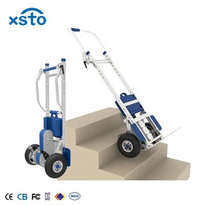 China Power Climbing Stair Hand Truck China CE Approve 200kg Brake Aluminum Stair Climbing Hand Truck Powered Stair Climber for sale