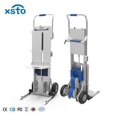 China XSTO SCL170A Hand Trolley Stair Climber + Power Motorized Lifter 2 in 1 Design Manipulator Electric Battery Heavy Duty Stair Climbing Hand Truck Trolley for sale