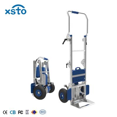 China XSTO ZW7170GF Heavy Duty Moving Electric Climbing Stair Climber Cargo Hand Cart for sale