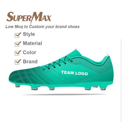 China Supershy tacos football boots soccer shoes botines de futbol steadies custom kids turf guayos professional cleat cleats company football boot soccer shoes man futsal for sale