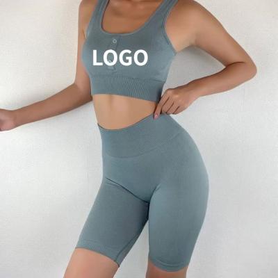 China Clothing New 2021 Sporty Sweat-Wicking Plus Size Activewear Suit Summer Sports Set Live Fit Print Yoga Pants Leggings Wear Leggins Varley for sale