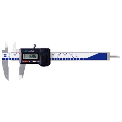 China Hardened stainless steel 3100321 0-100mm mini 4 inch vernier gauge digital measuring tools for sale