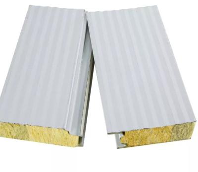 China 930/1000/1120mm good quality rock wool sandwich panel for sale, modern fireproof sandwich panel rock for sale