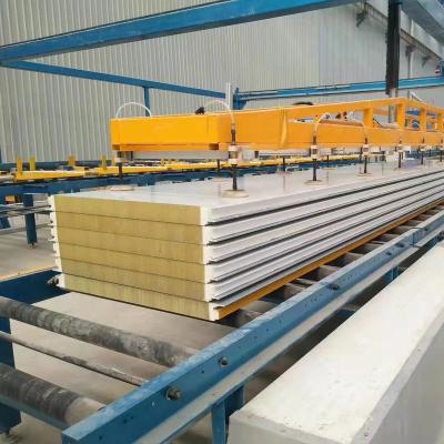 China 1000mm Rock Wool Sandwich Panel Mineral Wool Fire Resistant Composite Rock Wool for sale