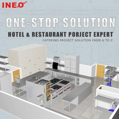 China Pizza Fast Food Restaurant Equipment In China Hotel Restaurant Project Expert IN-TQ-6 for sale