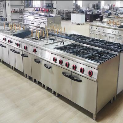 China Wholesale Commercial Hotel/Restaurant/House/Bar Shop/Cafe/Pizza Kitchen Equipment Good Quality Stainless Steel Bakery Restaurant for sale