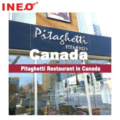 China Successful NG or LPG Hotel Pitaghetti Restaurant in Canada for sale