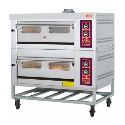 China Hotel restaurant bread baking equipment commercial catering double layer gas deck industrial standard oven for sale