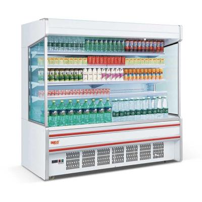 China Single-temperature Supermarket Refrigeration Equipment Air Curtain Free Open Open Commercial Refrigerator Display Refrigerator for sale