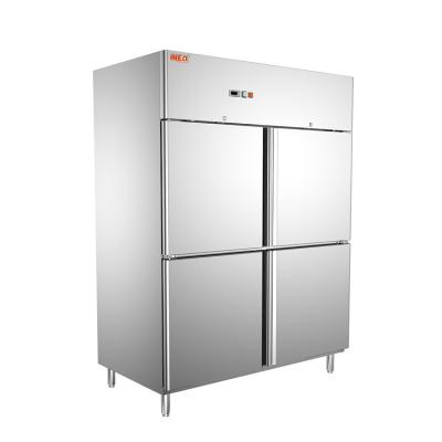 China Commercial Four Doors Refrigeration Stainless Steel Straight Commercial Marine Freezer Door for sale