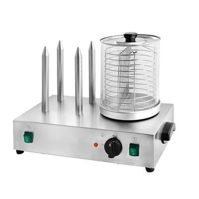 China Commercial Hot Dog Snack Machines Stainless Steel Electric Hot Dog Roller Grill for sale