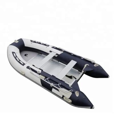 China Warter Sports High Quality 11.8 Feet Folding Small Boat Inflatable Rubber Dinghy for sale