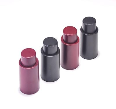 China Viable Hot Sales ABS Wine Stopper Vacuum Wine Bottle Push Type Stopper for sale