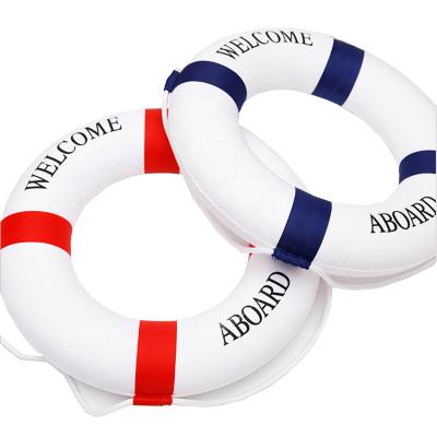 China Wholesale PE Foam Manufacturer Oxford Cloth Lifebuoy Swimming Raft Ring Thickened Plastic Lifebuoy Swimming Adult for sale