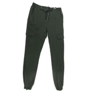 China Anti-wrinkle New Type Polyester Fashion Green Sport Man Sport Bargain Price Casual Pants for sale