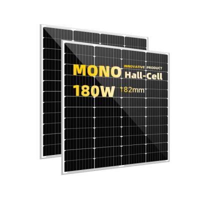 China Osda Solar Power System Panels 150w 180w 200w Smart Monocrystalline Solar Panel 150w 180w 200w Small PV Solar Power System for sale