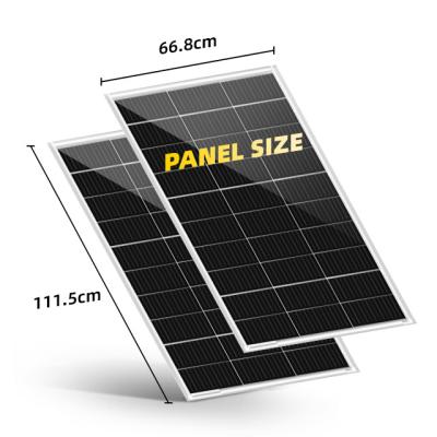 China OSDA 150W SMART Solar Panel 150W 180W Solar Panel System House Monocrystalline Solar Panels 180W 210mmx210mm for sale