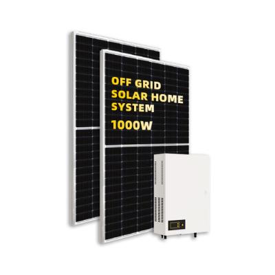 China Osda Home Smart Mini Off Grid Solar System 1000w With Battery Mini Solar System for sale