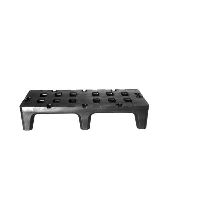 China Strength And Stability Plastic Dunnage Rack Black Brackets For Hotel , Restaurant for sale