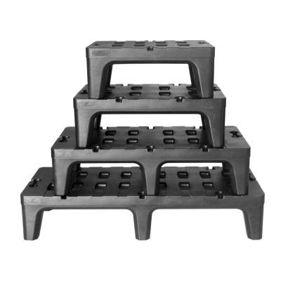 China Strength And Stability Plastic Commercial Dunnage Rack For Restaurant Hotels for sale