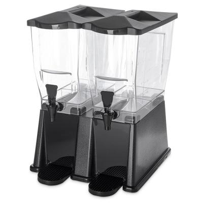 China Hotel Bar Cold Serving 22L Beverage Portable Cold Beverage Dispenser Plastic Beverage Dispenser For Sale for sale