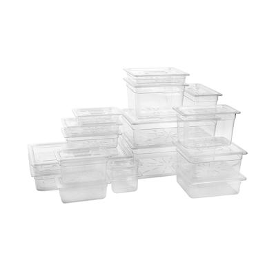 China Sustainable Plant Storage Wholesale Plastic Food Containers Clear Food Storage Containers With Lids for sale