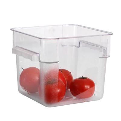 China Sustainable Kitchen Food Storage Containers Food Storage Container Box 6L Plastic Containers Food Storage for sale