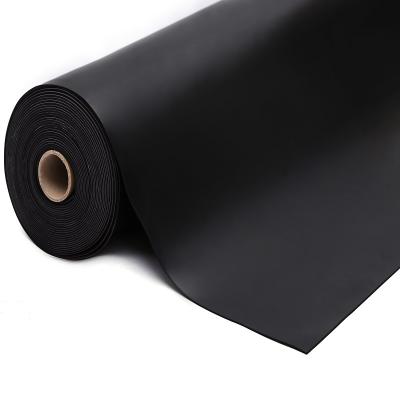 China Antistatic rubber mats in black color for sale