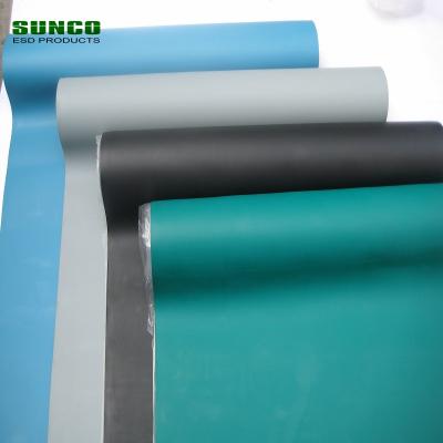 China Rubber Anti Slip Rubber Mats And Waterproof Antistatic Mats Sheets for sale