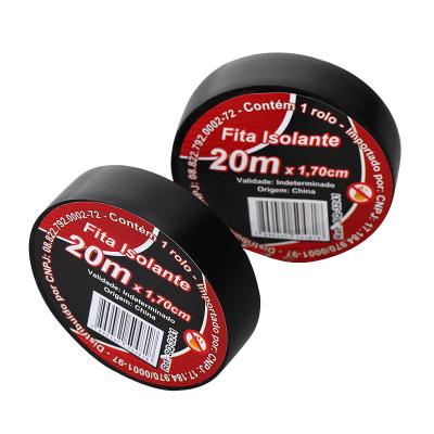 China Low Price Wholesale Black Electrical Insulation Tape Waterproof PVC Insulation Tape for sale