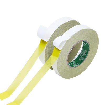 China Wholesale Yellow Double Sided Universal Waterproof Double Sided Adhesive Tape Removable Side Tape for sale