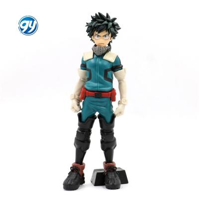 China Cartoon Toy 25cm My Hero Academia Anime Toy Midoriya Izuku PVC Action Figure Anime Figure for sale