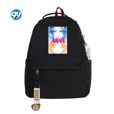 China NANA Shoulder Bag Ozaki Backpack Leisure Anti-theft Border Tide KOMATSU Nana Anime Teenage Schoolbag Amazon for sale