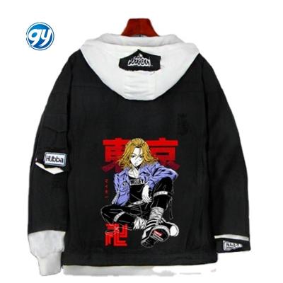 China Breathable 22 Styles Tokyo Avengers Coat Comic Cosplay 3D Figures Digital Printing Anime Men's Jackets for sale