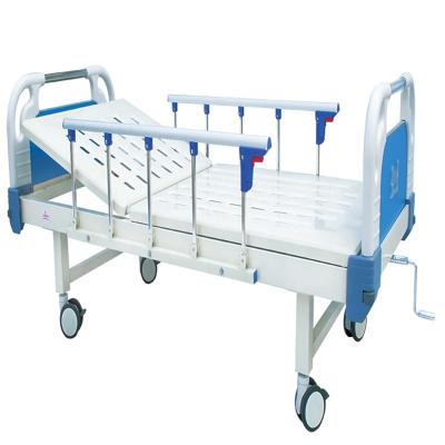 China Manual hospital bed ABS hospital bed hardware, furniture and fittings medical bed for sale price for sale