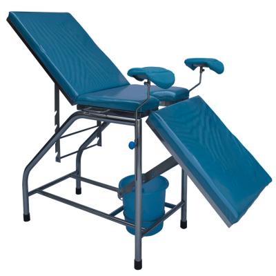 China Hospital Room China Stainless Steel Accessories Examination Table Hospital Gynecological Examination Bed for sale