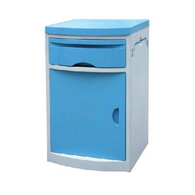 China Cheap Bedside Table Hospital Furniture ABS Plastic Easy Cleaning Medical Cabinet for sale