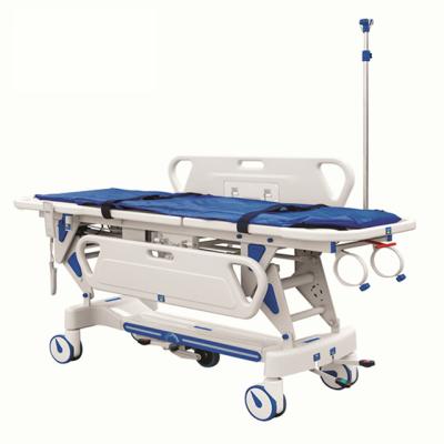 China Best Price Hospital Emergency Rescue Folding Rescue Stretcher Emergency Hospital Stretcher Medical Trolley for sale