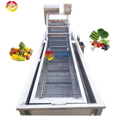 China Industrial Fruit Seafood Cleaning Machine with Advanced Bubble Washing Technology for sale